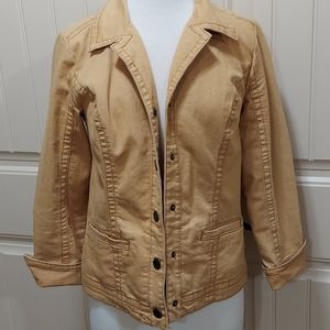 Christopher & Banks Mustard Denim Jacket